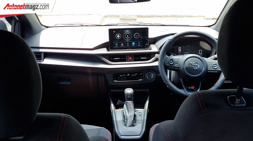 Berita, toyota-agya-gr-sport-2023-test-drive-interior: Jajal All New Toyota Agya GR Sport 2023, Cocok Buat Yang Berjiwa Muda
