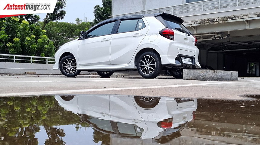 Berita, toyota-agya-gr-sport-2023-test-drive-rear: Jajal All New Toyota Agya GR Sport 2023, Cocok Buat Yang Berjiwa Muda
