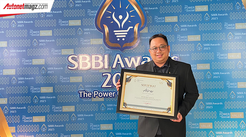 Berita, wuling-award-3: Wuling Air EV Dapat Award Best User-Friendly Electric Car dari SBBI Awards 2023