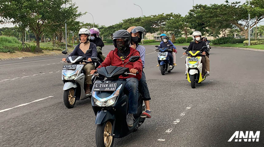 Berita, Yamaha Freego Family Day Surabaya: Freego Family Day Jatim : Buktikan Ketangguhan Motor Keluarga