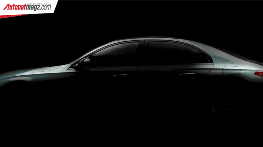 Berita, merc-e-teaser: Teaser Generasi Baru Mercedes Benz E-Class Terkuak! Launching Akhir Bulan ini