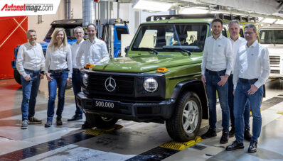 Sambut Produksi ke 500 Ribu Unit, Mercedes Benz Hadirkan G-Class Bergaya Retro