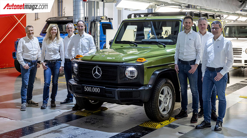 Berita, merc-g-vintage-2: Sambut Produksi ke 500 Ribu Unit, Mercedes Benz Hadirkan G-Class Bergaya Retro