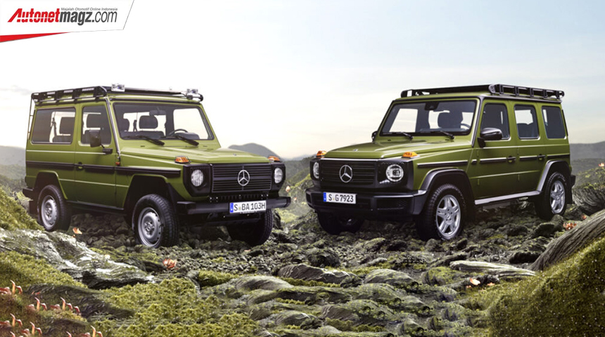 Berita, merc-g-vintage: Sambut Produksi ke 500 Ribu Unit, Mercedes Benz Hadirkan G-Class Bergaya Retro
