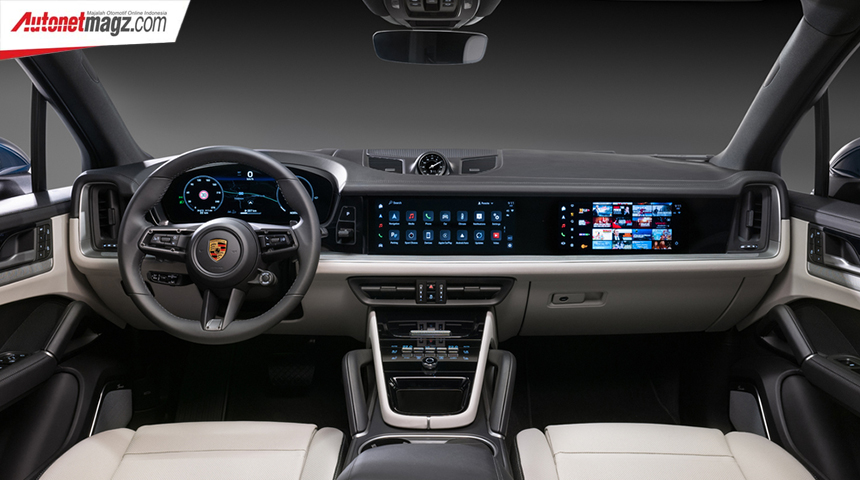 Berita, porsche-cayenne-interior-2: Porsche Tampilkan Interior dari All New Cayenne