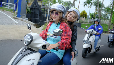 Ikut Kendarai Yamaha Grand Filano ke Batu, Ini Impresi dari Kaum Hawa