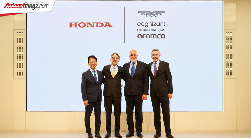 Honda Umumkan Kemitraannya Dengan Aston Martin Pada Musim Balap Formula 1 2026 Honda Umumkan Kemitraannya Dengan Aston Martin Pada Musim Balap Formula 1 2026