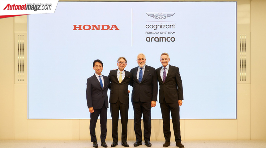Berita, honda-aston-martin: Honda Umumkan Kemitraannya Dengan Aston Martin Pada Musim Balap Formula 1 2026