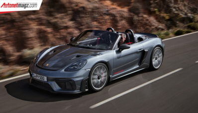 Porsche Luncurkan 718 Spyder, Varian Mid-Engine Paling Bertenaga