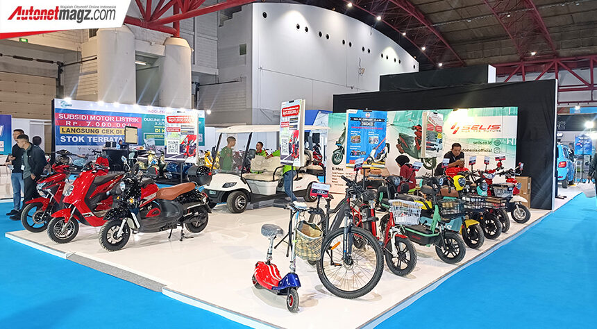 PEVS 2023 : Selis Bawa Motor Listrik dengan Bantuan Pemerintah PEVS 2023 : Selis Bawa Motor Listrik dengan Bantuan Pemerintah