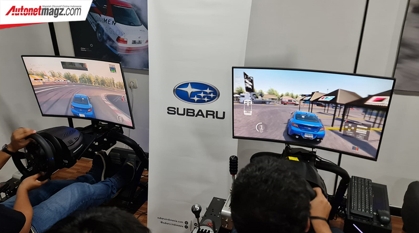 Berita, subaru-brz-safety-driving-course-2023-indonesia-simulator: Subaru Indonesia Edukasi Keselamatan Berkendara Lewat BRZ Safety Driving Course