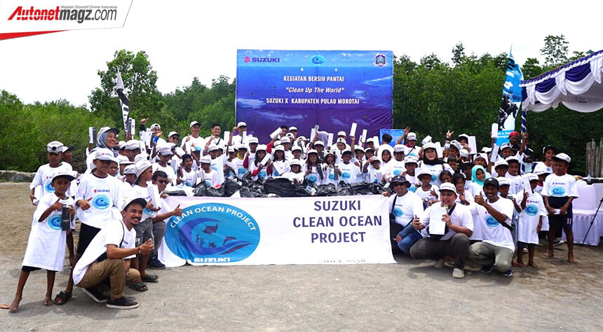 Suzuki Kembali Gelar Program Clean Up The World Di Morotai Suzuki Kembali Gelar Program Clean Up The World Di Morotai