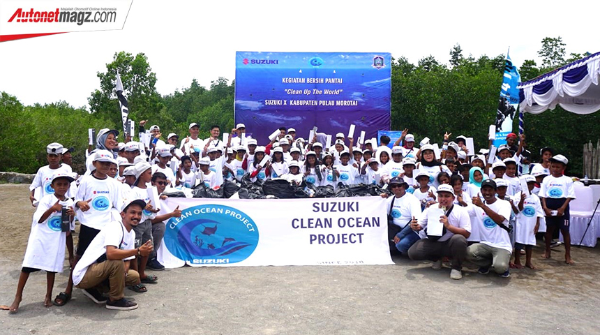 Berita, suzuki-clean-up: Suzuki Kembali Gelar Program Clean Up The World Di Morotai