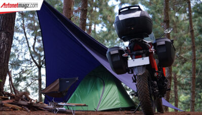 Ingin Berkemah Dengan Motor? Simak Tips Dari Suzuki Berikut Ini!