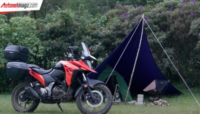 Ingin Berkemah Dengan Motor? Simak Tips Dari Suzuki Berikut Ini!