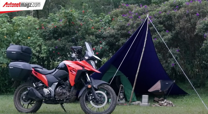 Ingin Berkemah Dengan Motor? Simak Tips Dari Suzuki Berikut Ini!