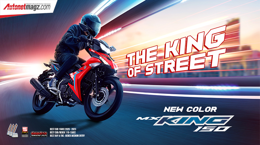 Berita, yamaha-mx-king-1: Yamaha MX King 150 Kini Hadir Dengan Stripping Baru!