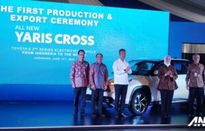 Toyota Rakit Lokal Baterai Yaris Cross di Indonesia, TKDN Tembus 80%