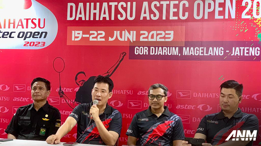 Berita, daihatsu-astec: Daihatsu Adakan Turnamen Bulutangkis Astec Open 2023 di Magelang