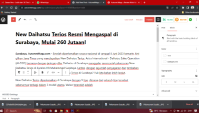 New Daihatsu Terios Resmi Mengaspal di Surabaya, Ada 10 Tipe & Mulai 260 Jutaan! New Daihatsu Terios Resmi Mengaspal di Surabaya, Ada 10 Tipe & Mulai 260 Jutaan!