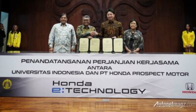 Honda dan Universitas Indonesia Jalin Relasi demi Riset Elektrifikasi Honda dan Universitas Indonesia Jalin Relasi demi Riset Elektrifikasi