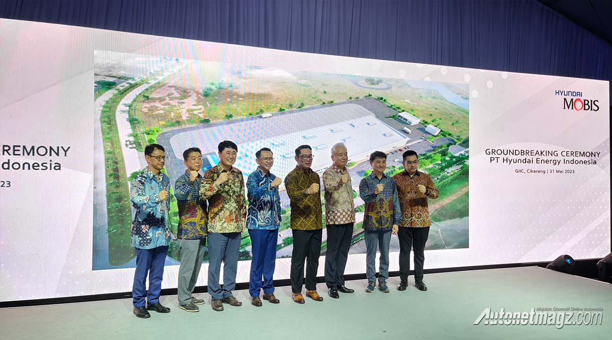 Berita, launching-pabrik-baterai-lokal-hyundai-mobis: Pertama di Indonesia, Hyundai Bikin Pabrik Baterai Lokal!