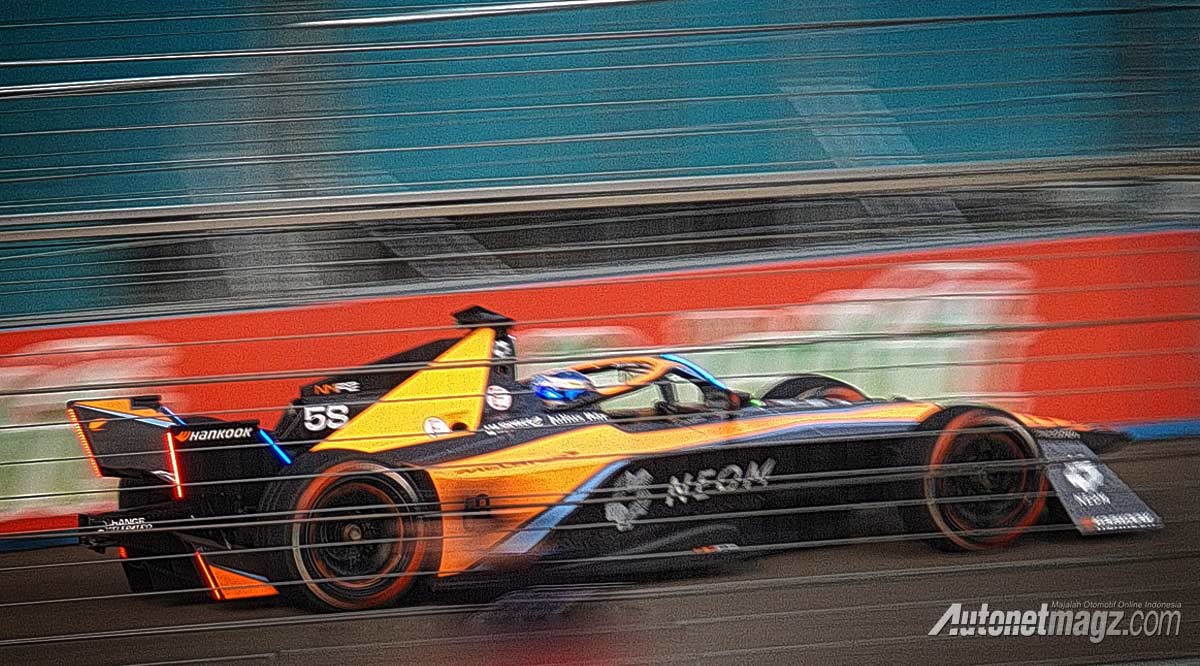 Berita, mobil-balap-listrik-neom-mclaren-formula-e: Jakarta E-Prix : Tim NEOM McLaren Formula E Ukir Kenangan