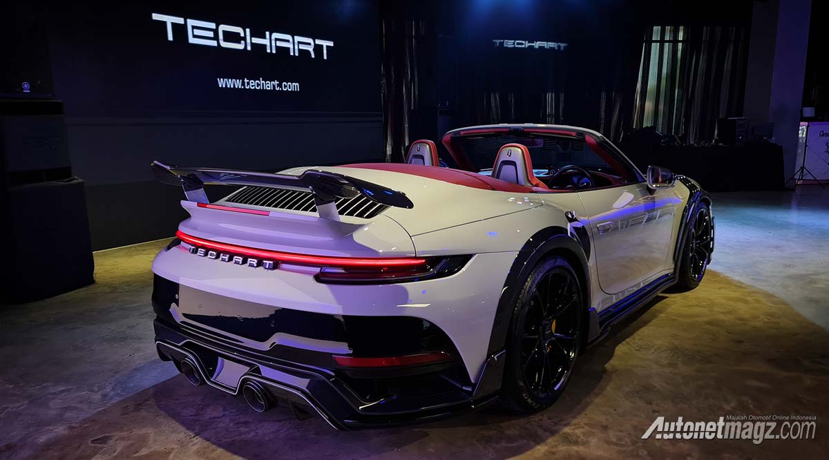 Mobil Baru, techart-gt-street-r-rear: TDA Luxury Toys Bawa Techart GT Street R, Bukan Porsche Biasa!
