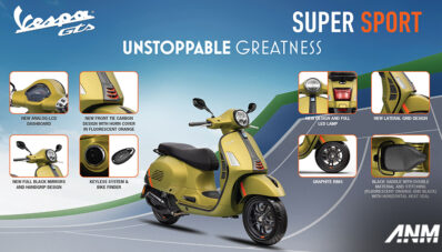 Piaggio Indonesia Luncurkan New Vespa GTS, Banyak Fitur-Fitur Baru!