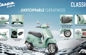 Piaggio Indonesia Luncurkan New Vespa GTS, Banyak Fitur-Fitur Baru!