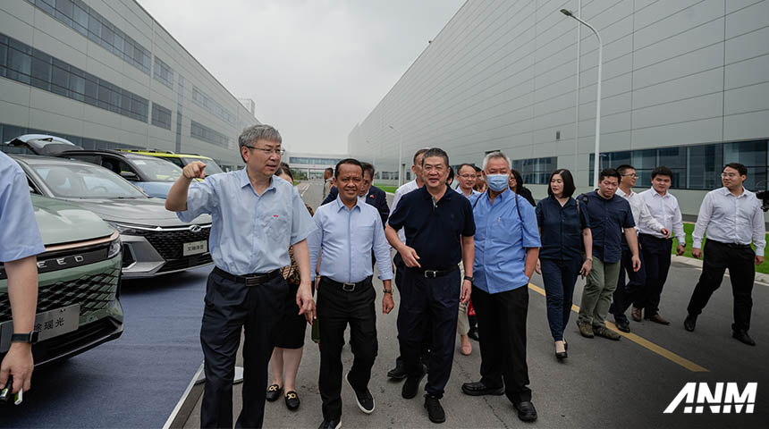 Berita, Kunjungan Menteri Investasi ke Pabrik Chery: Perluas Kemungkinan Kerjasama, Menteri Investasi Kunjungi Markas Chery di Wuhu