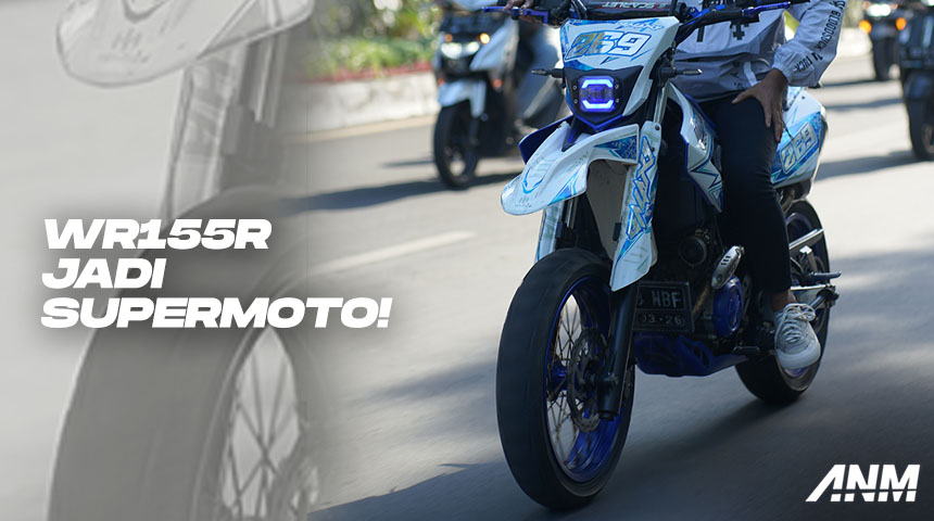 Berita, Yamaha WR155R Supermoto: Punya Yamaha WR155R Tapi Tinggal di Kota? Sulap Jadi Supermoto Saja!