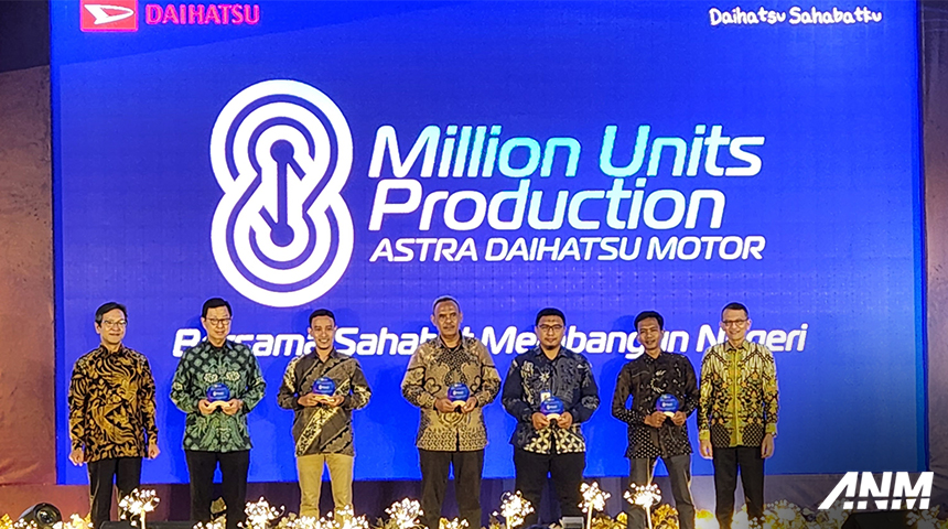 Berita, daihatsu-8-juta-unit: Astra Daihatsu Motor Rayakan Produksinya Yang ke 8 Juta Unit
