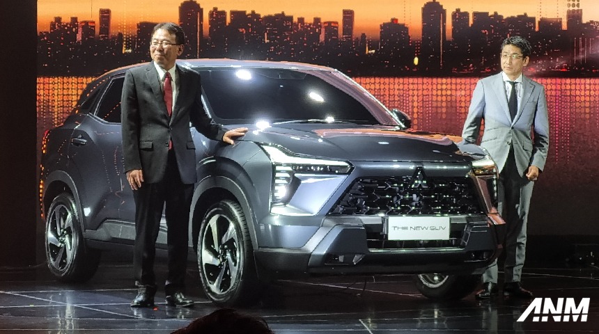 Berita, mitsubishi-xfc-concept-production-2023-grey-front: Inilah Versi Produksi Mitsubishi XFC Concept, Futuristis Dan Tangguh!