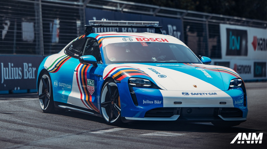 Berita, porsche-safety-car: Porsche Siap Berlaga pada Penutup Musim Formula E di London 