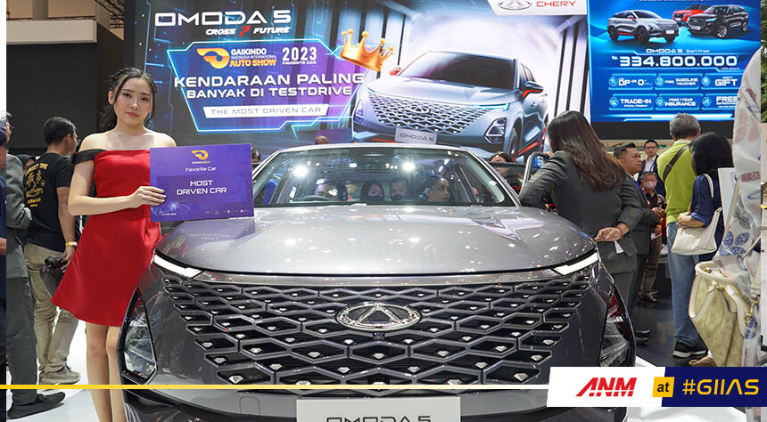 Chery OMODA 5 Jadi Mobil Paling Banyak Dicoba Selama GIIAS 2023 Chery OMODA 5 Jadi Mobil Paling Banyak Dicoba Selama GIIAS 2023