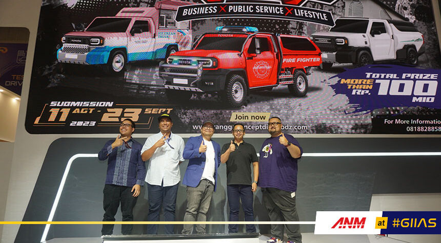 GIIAS 2023 : Toyota Rangga Digimods Contest Digelar, Hadiah Ratusan Juta Rupiah!