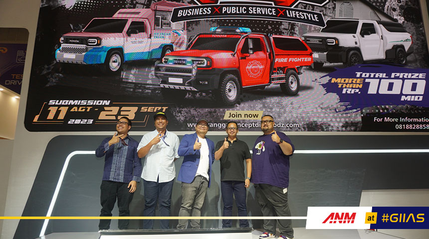 Berita, Toyota Rangga Digimods: GIIAS 2023 : Toyota Rangga Digimods Contest Digelar, Hadiah Ratusan Juta Rupiah!