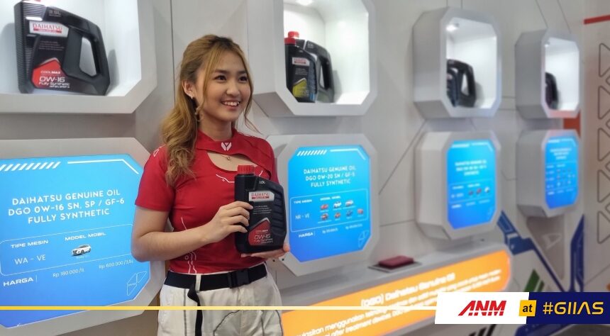GIIAS 2023 : Capai Penjualan 2 Juta Liter Oli, Daihatsu Luncurkan DGO Kemasan Baru GIIAS 2023 : Capai Penjualan 2 Juta Liter Oli, Daihatsu Luncurkan DGO Kemasan Baru