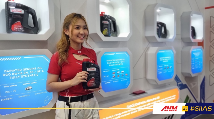 Berita, daihatsu-genuine-oil-dgo-giias-2023-thumbnail: GIIAS 2023 : Capai Penjualan 2 Juta Liter Oli, Daihatsu Luncurkan DGO Kemasan Baru