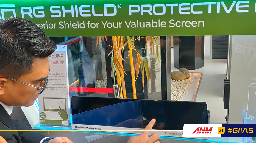 Aftermarket, ice-u-film-1: GIIAS 2023 : ICE-µ Perkenalkan RG Shield Protective Film Untuk Layar Head-Unit