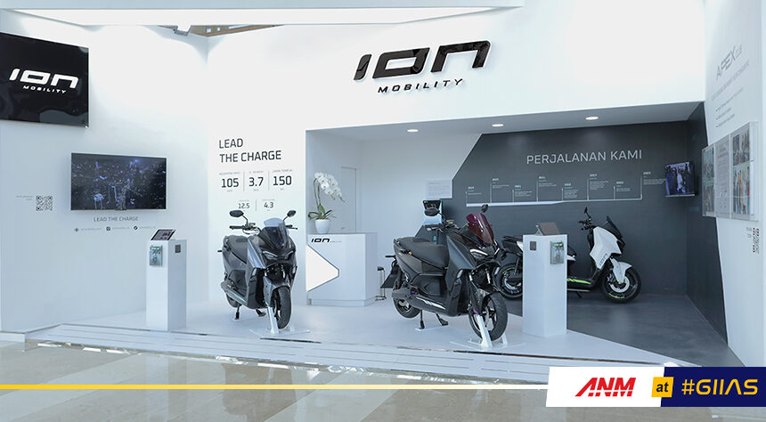 GIIAS 2023 : ION Mobility Tampilkan Improvement dan Warna Baru dari M1-S GIIAS 2023 : ION Mobility Tampilkan Improvement dan Warna Baru dari M1-S