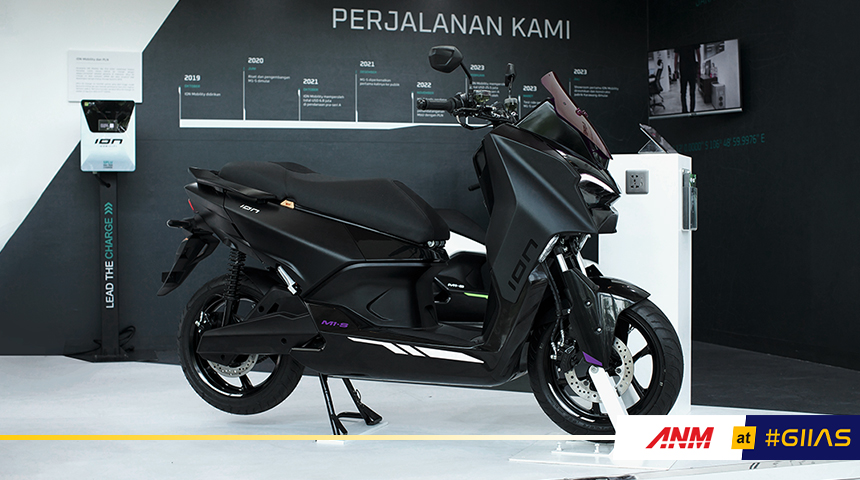 Berita, ion-mobility: GIIAS 2023 : ION Mobility Tampilkan Improvement dan Warna Baru dari M1-S