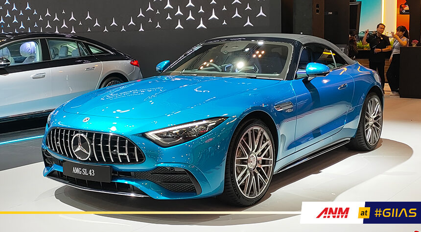 GIIAS 2023 : Mercedes Benz Hadirkan SL 43 AMG, Segini Harganya! GIIAS 2023 : Mercedes Benz Hadirkan SL 43 AMG, Segini Harganya!