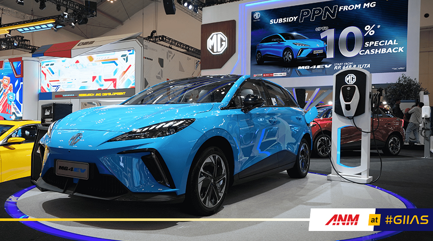 Berita, mg4-ev-giias: GIIAS 2023 : MG Ada Banyak Penawaran Menarik, Cashback Sampai Rp 70 juta!