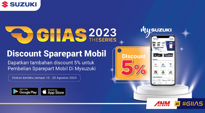 GIIAS 2023 : Suzuki Punya Banyak Promo untuk Suku Cadang dan Aksesoris GIIAS 2023 : Suzuki Punya Banyak Promo untuk Suku Cadang dan Aksesoris