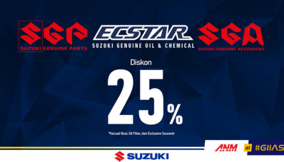 GIIAS 2023 : Suzuki Punya Banyak Promo untuk Suku Cadang dan Aksesoris GIIAS 2023 : Suzuki Punya Banyak Promo untuk Suku Cadang dan Aksesoris