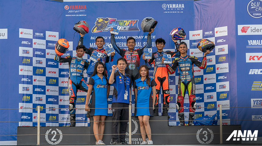 Berita, yamaha-blu-cru-event-1: Yamaha Sunday Race Jadi Puncak Event bLU cRU   di Mandalika