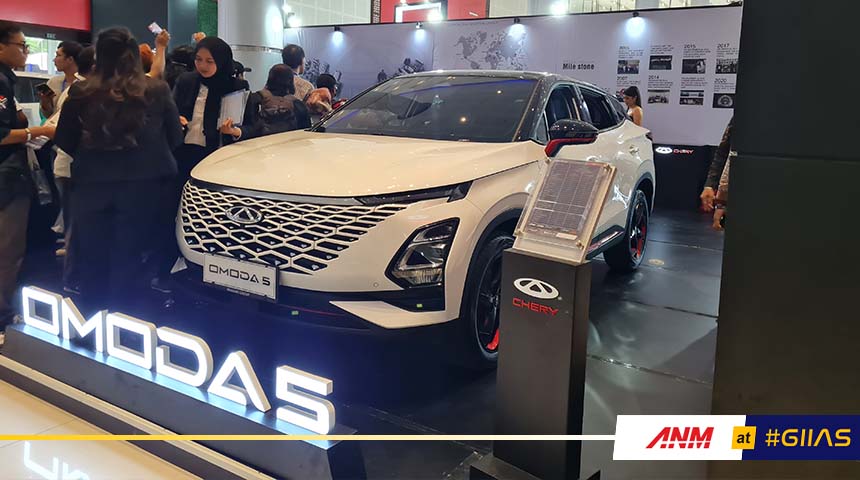 Berita, Booth Chery GIIAS Surabaya 2023: GIIAS Surabaya 2023 : Chery OMODA 5 EV Tampil Perdana!