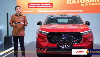 GIIAS Surabaya 2023 : Tampilan EV, Honda Boyong All New CR-V Hybrid & Honda e